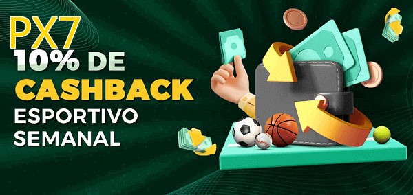 10% de bônus de cashback na PX7